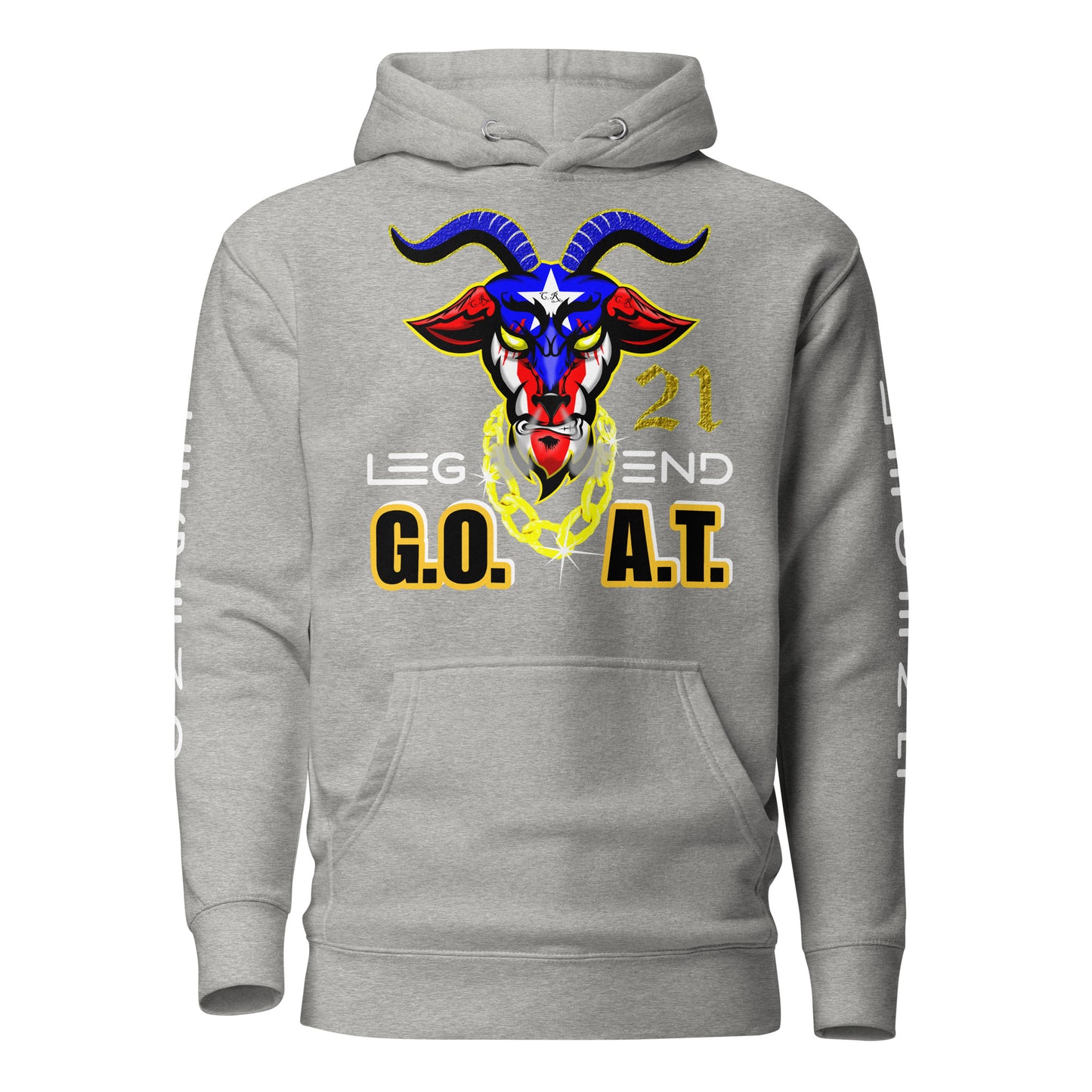 LEGEND THE GOAT '23 - EST. 21 (PREMIUM HOODIE)