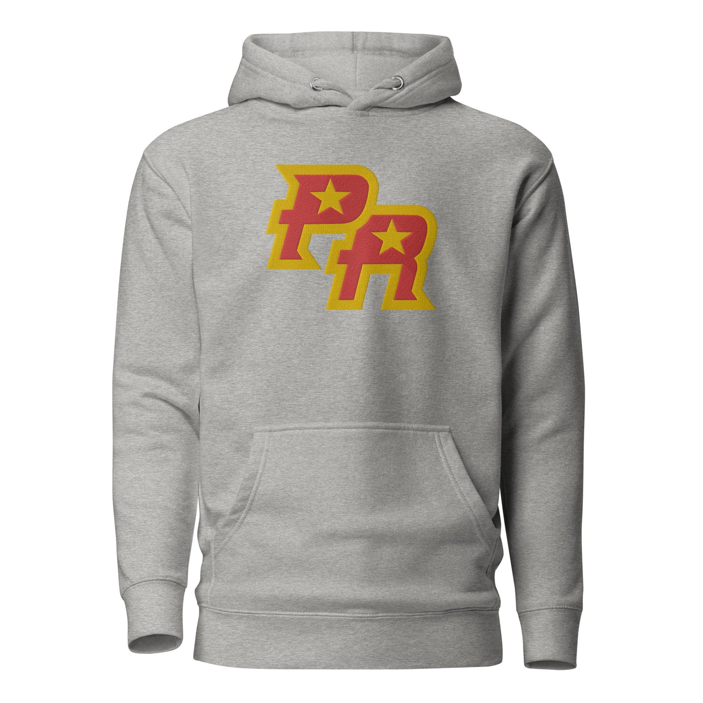 PR - RED & GLD/EMBROIDERY (PREMIUM HOODIE)