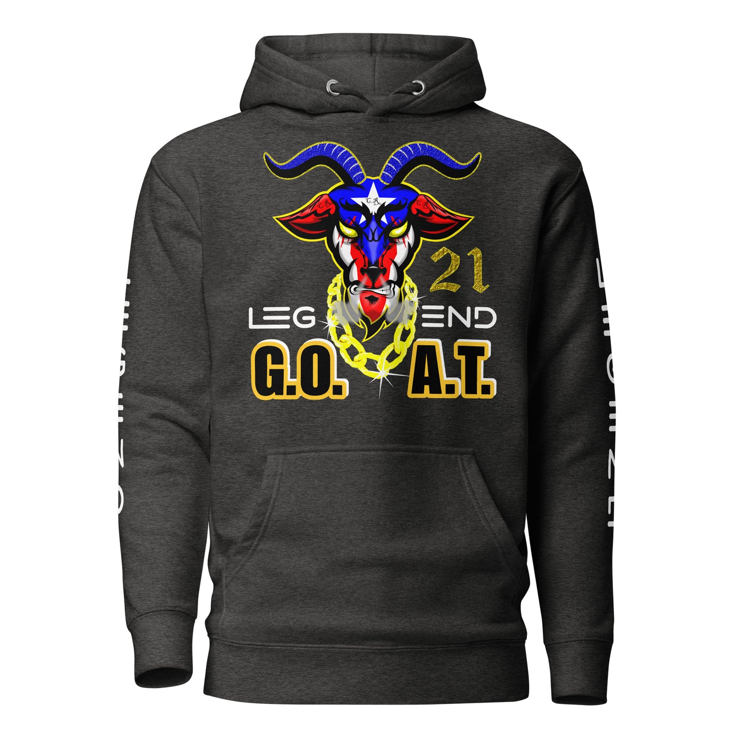 LEGEND THE GOAT '23 - EST. 21 (PREMIUM HOODIE)
