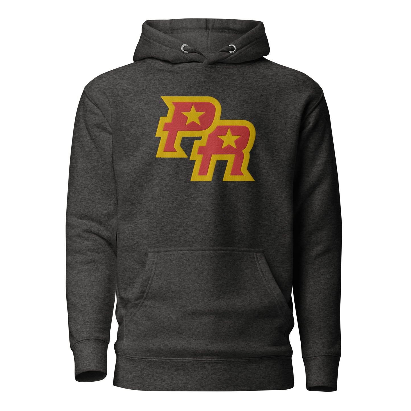 PR - RED & GLD/EMBROIDERY (PREMIUM HOODIE)