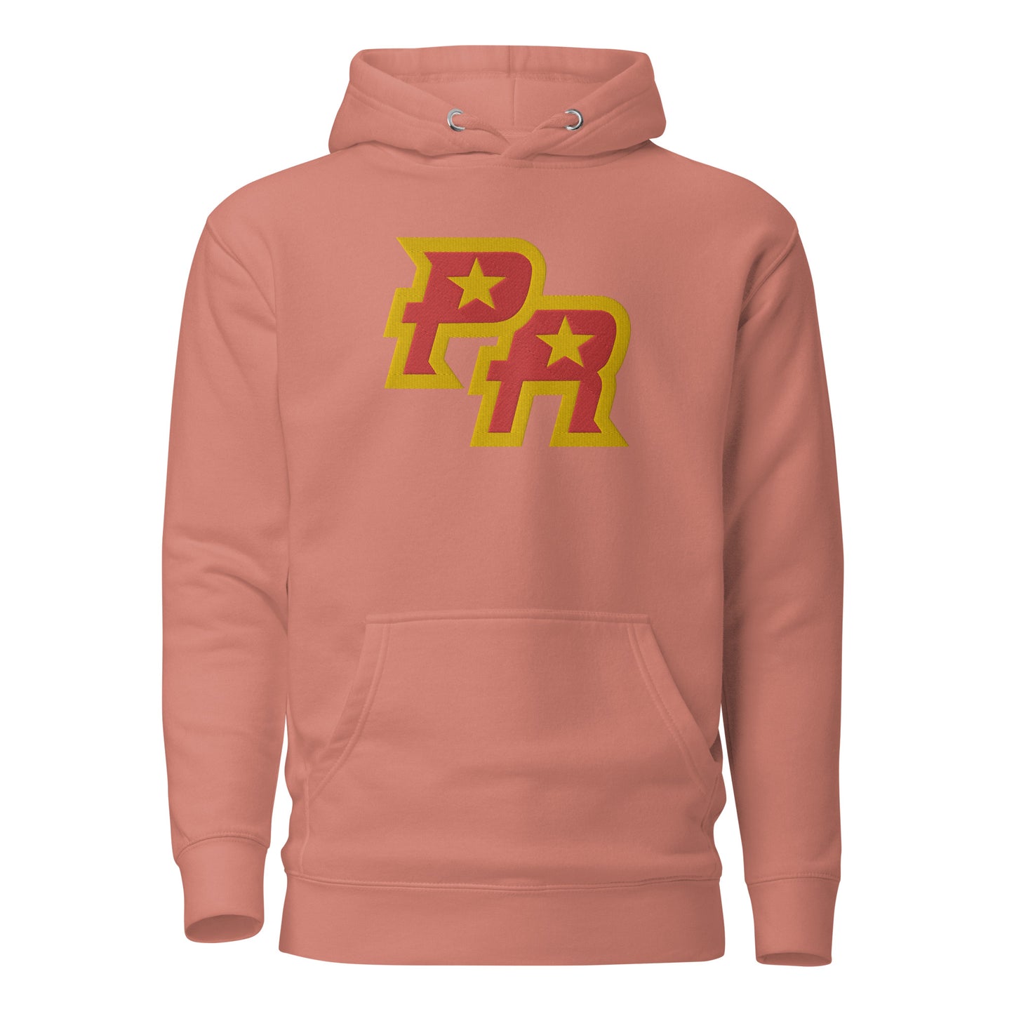 PR - RED & GLD/EMBROIDERY (PREMIUM HOODIE)