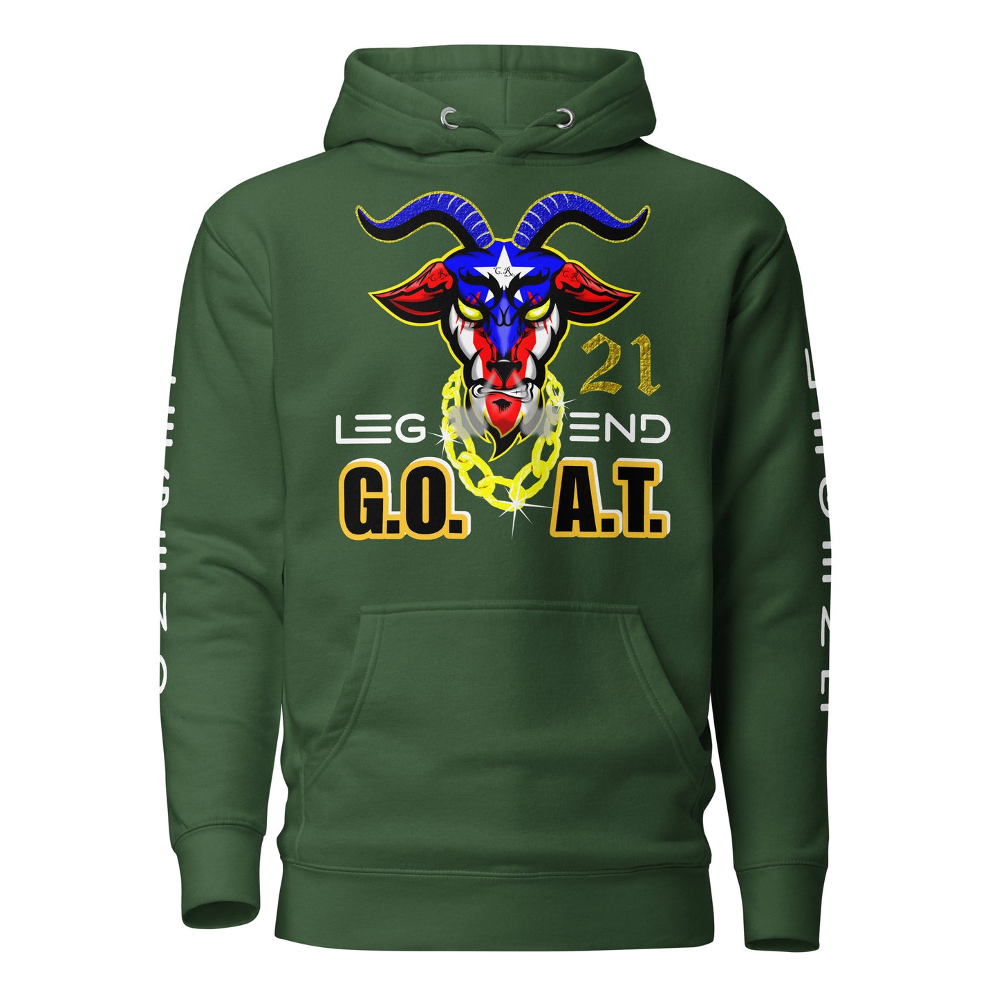 LEGEND THE GOAT '23 - EST. 21 (PREMIUM HOODIE)