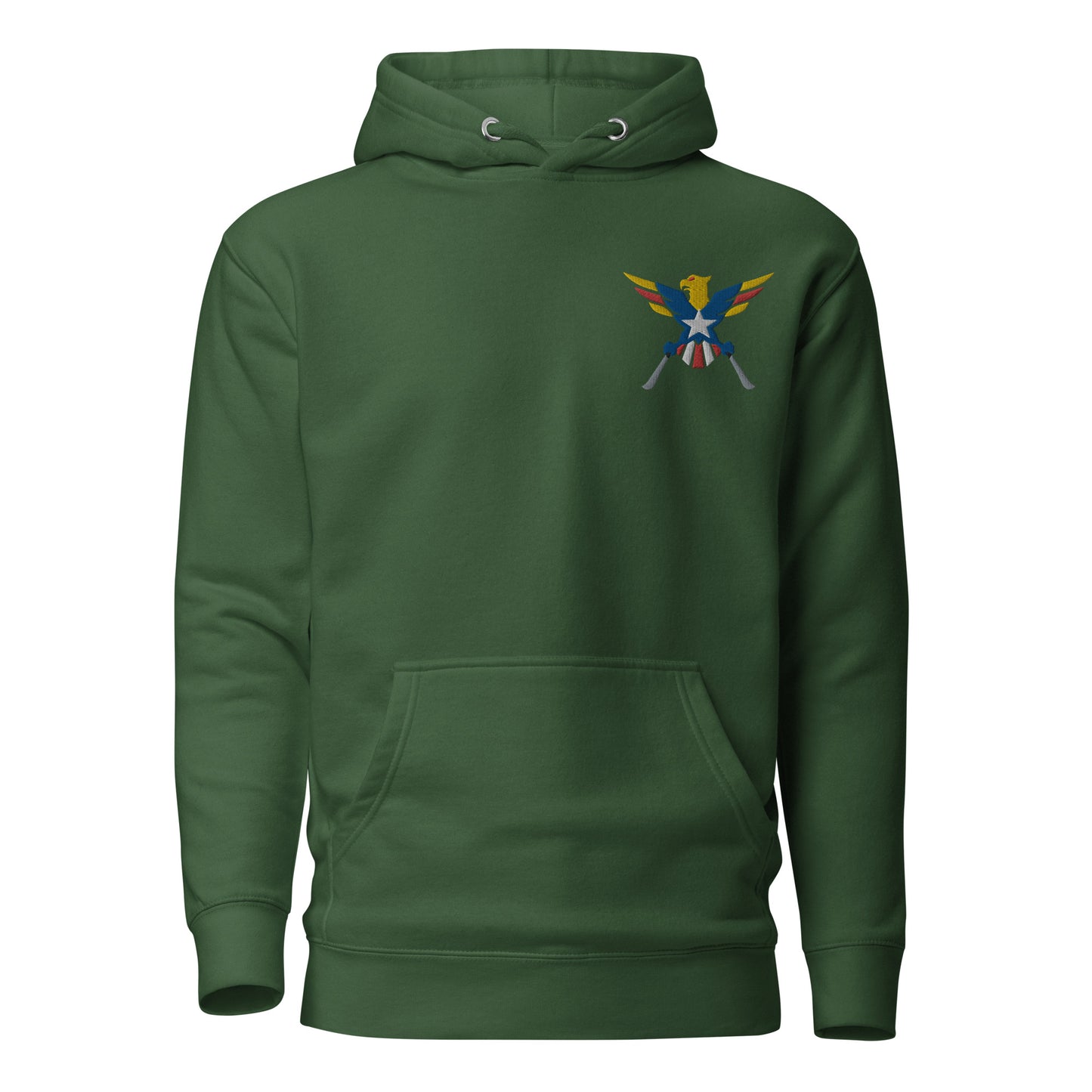PR WARRIOR BIRD - EMBROIDERY (PREMIUM HOODIE)