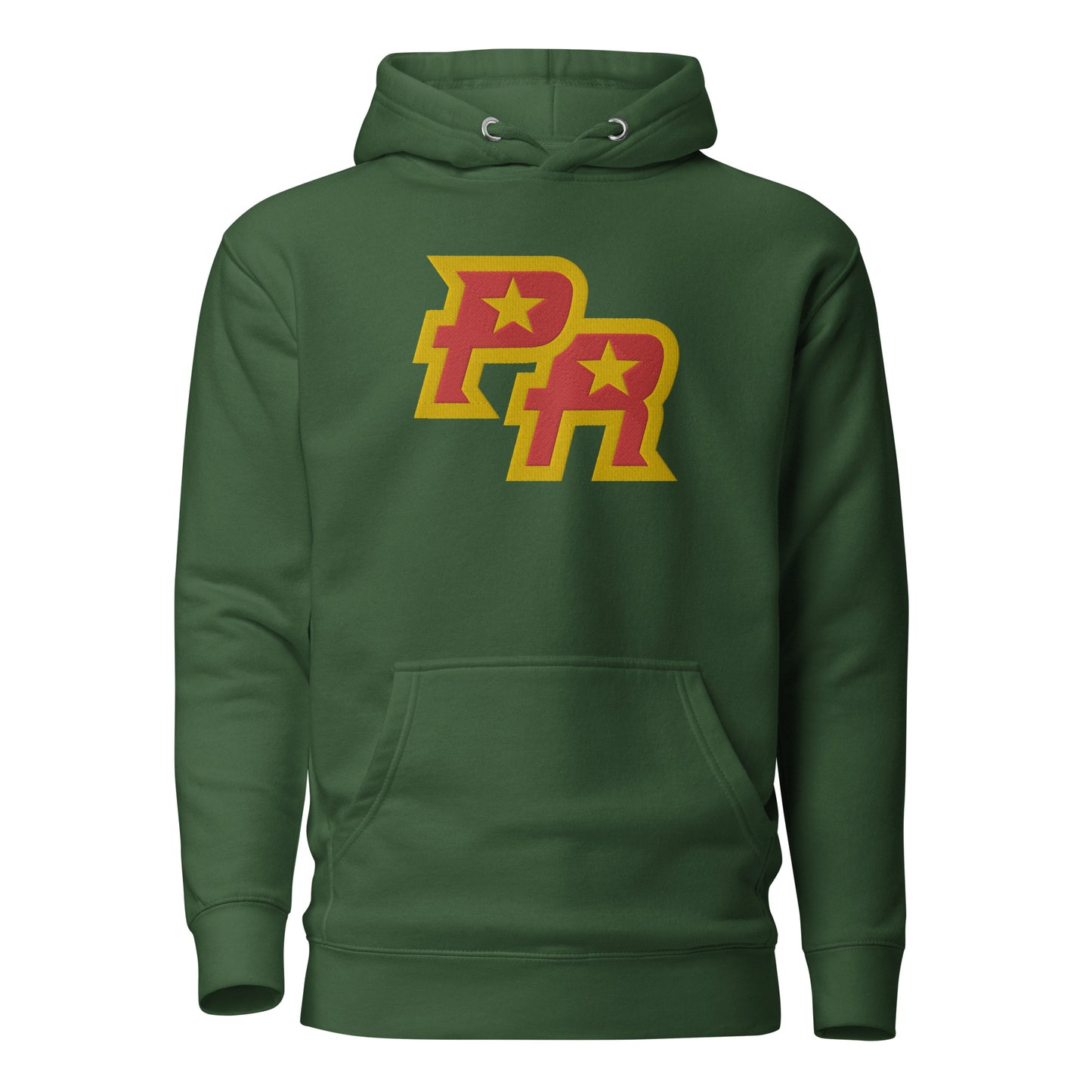 PR - RED & GLD/EMBROIDERY (PREMIUM HOODIE)