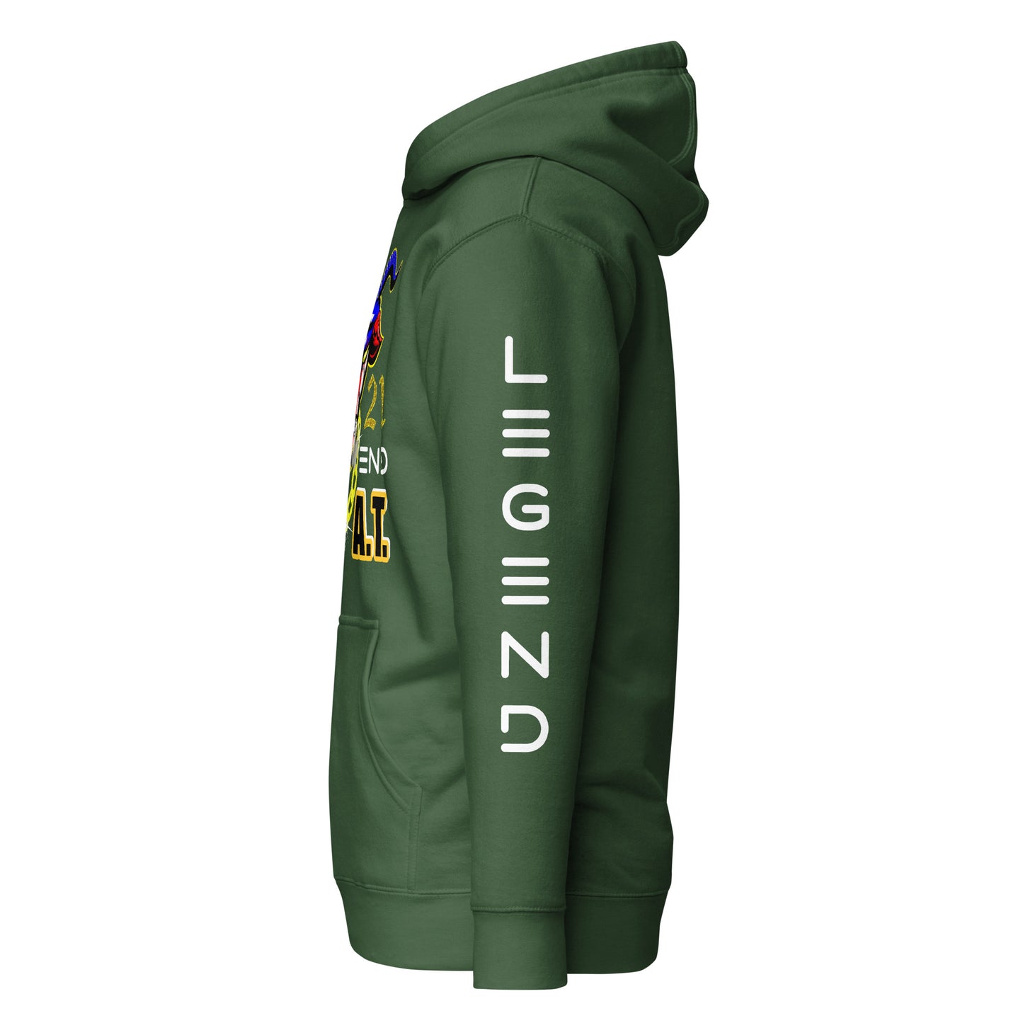 LEGEND THE GOAT '23 - EST. 21 (PREMIUM HOODIE)