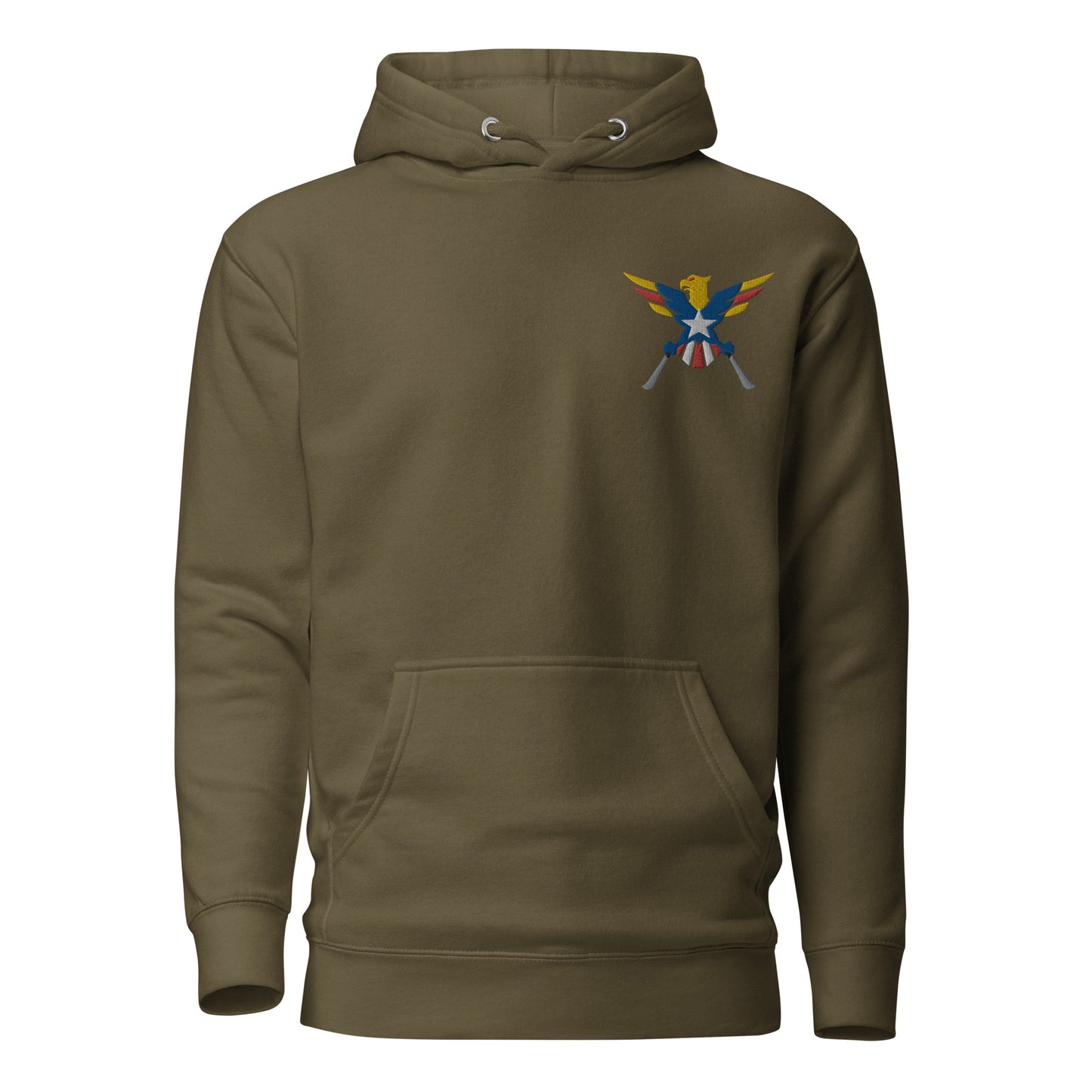 PR WARRIOR BIRD - EMBROIDERY (PREMIUM HOODIE)
