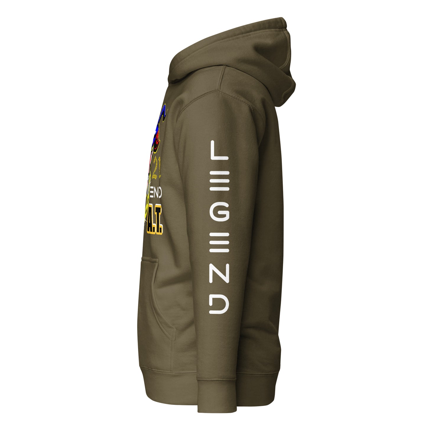 LEGEND THE GOAT '23 - EST. 21 (PREMIUM HOODIE)
