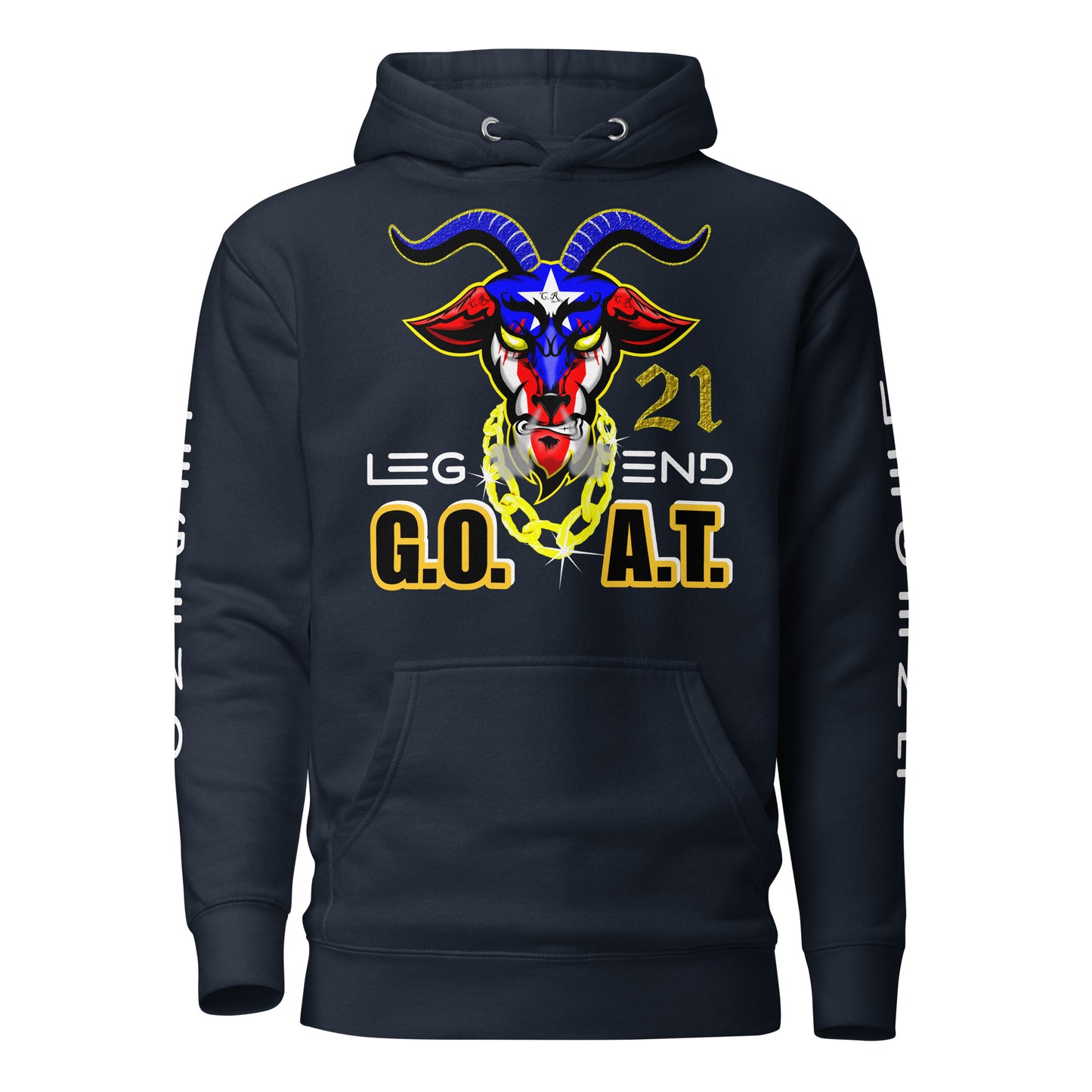 LEGEND THE GOAT '23 - EST. 21 (PREMIUM HOODIE)