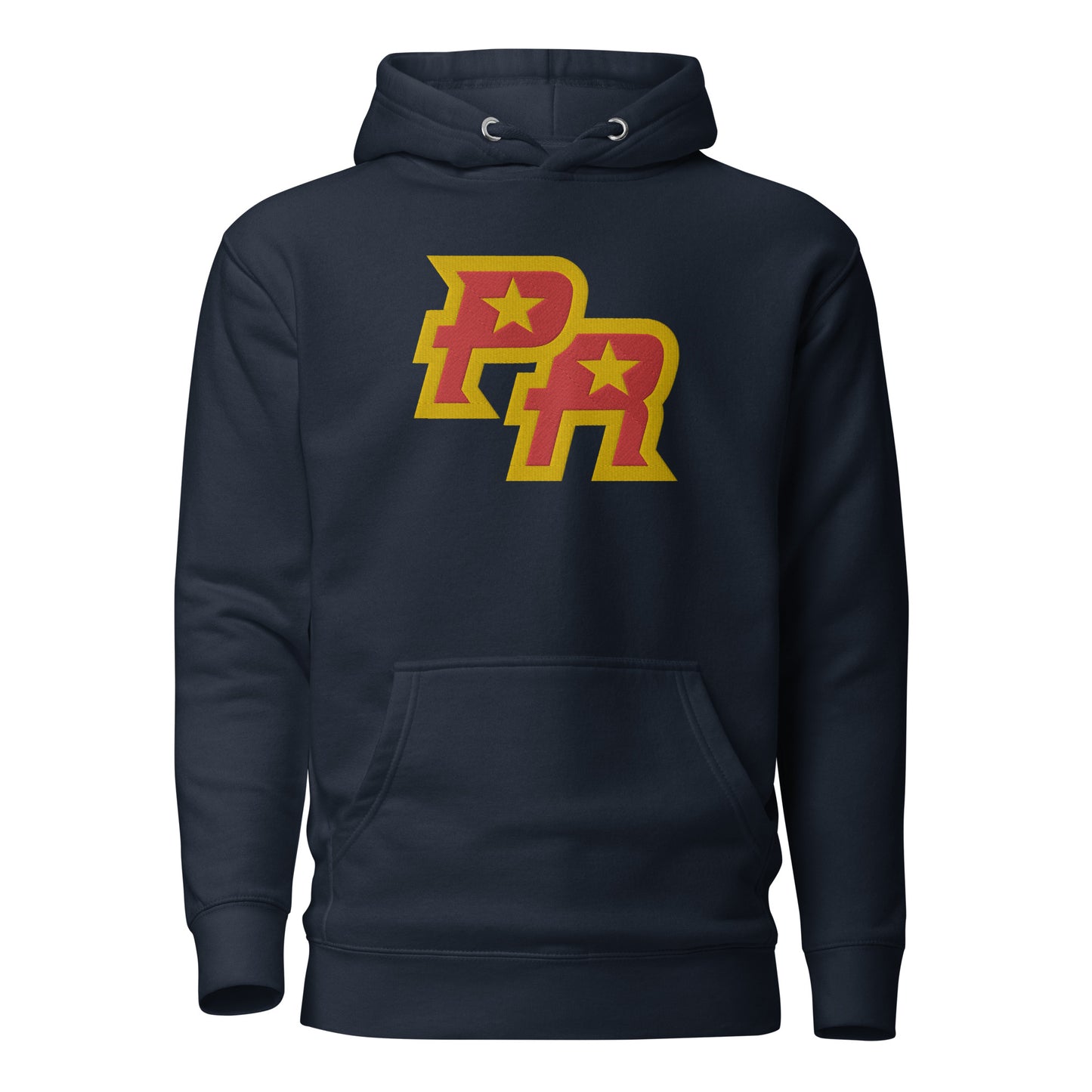 PR - RED & GLD/EMBROIDERY (PREMIUM HOODIE)