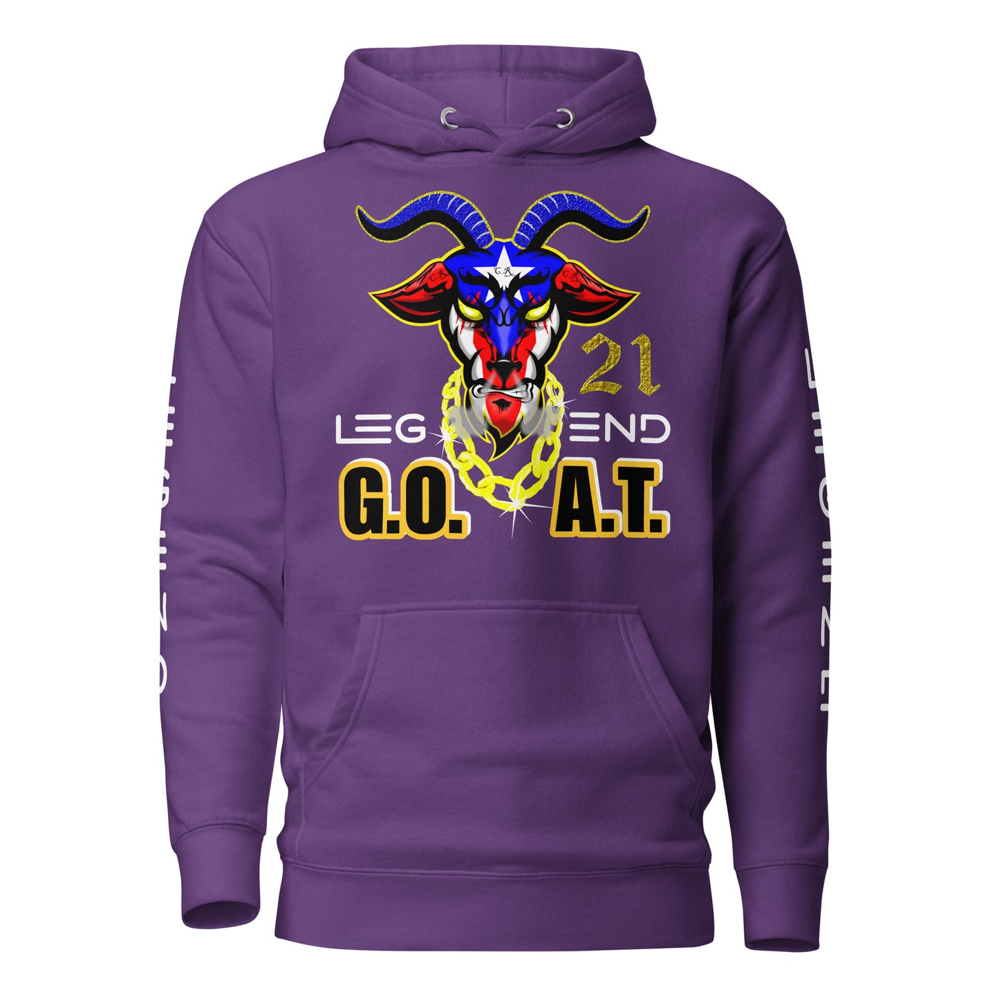 LEGEND THE GOAT '23 - EST. 21 (PREMIUM HOODIE)