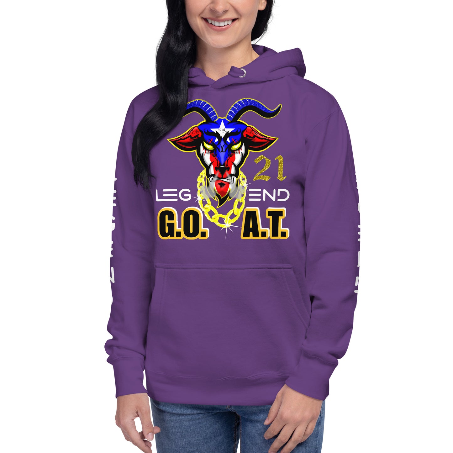 LEGEND THE GOAT '23 - EST. 21 (PREMIUM HOODIE)