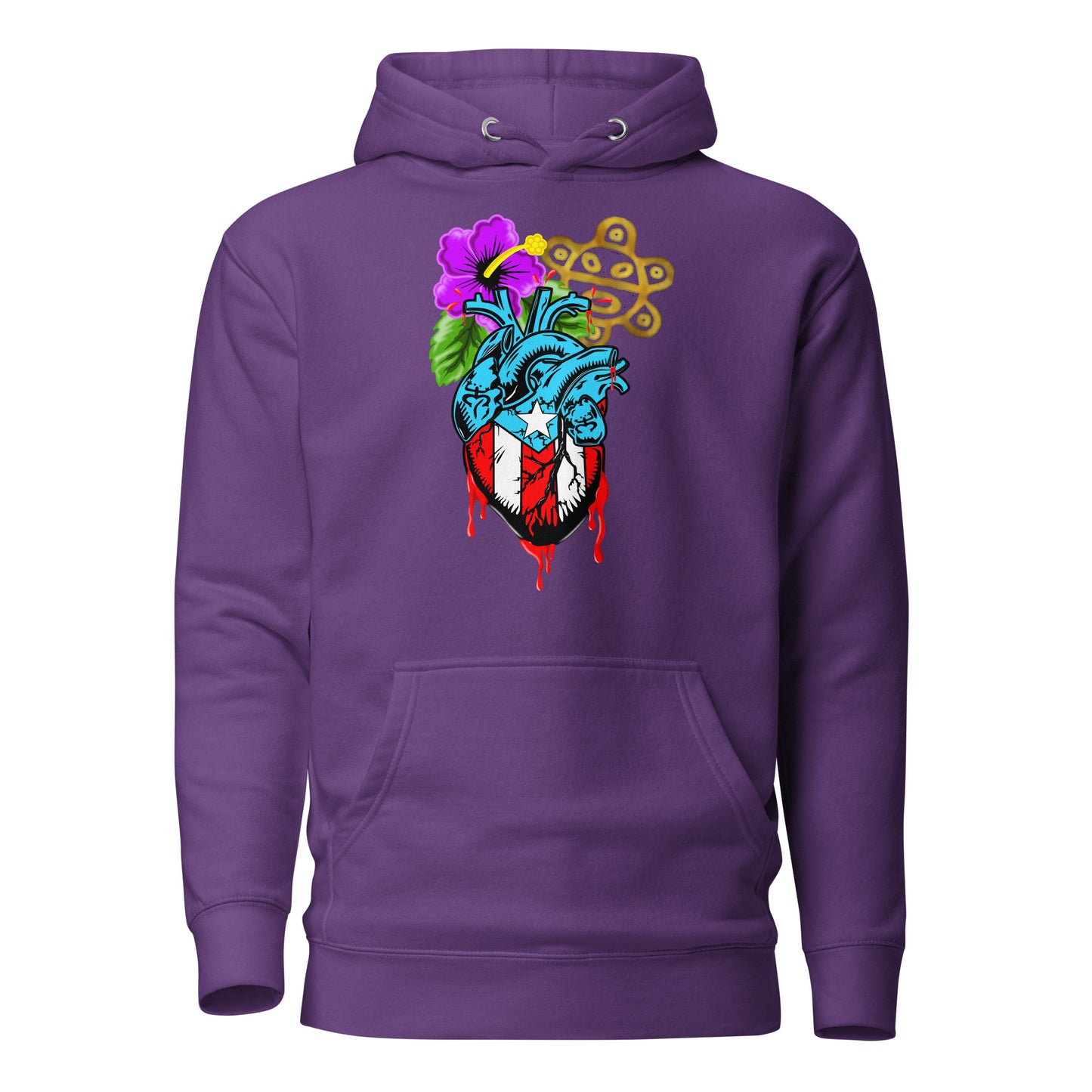 BORICUA DE CORAZON (PREMIUM HOODIE)