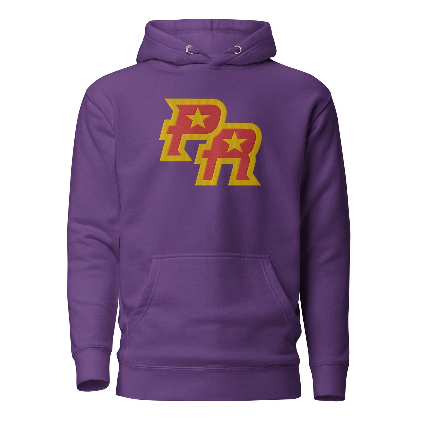PR - RED & GLD/EMBROIDERY (PREMIUM HOODIE)