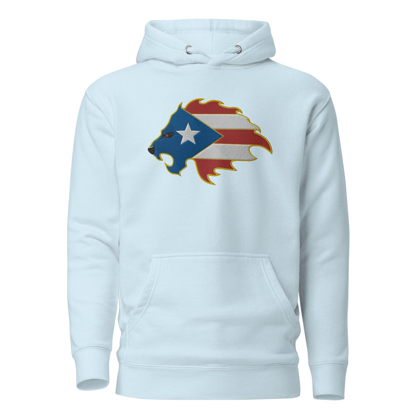 LION FLAME HEAD - EMBROIDERY (PREMIUM HOODIE)