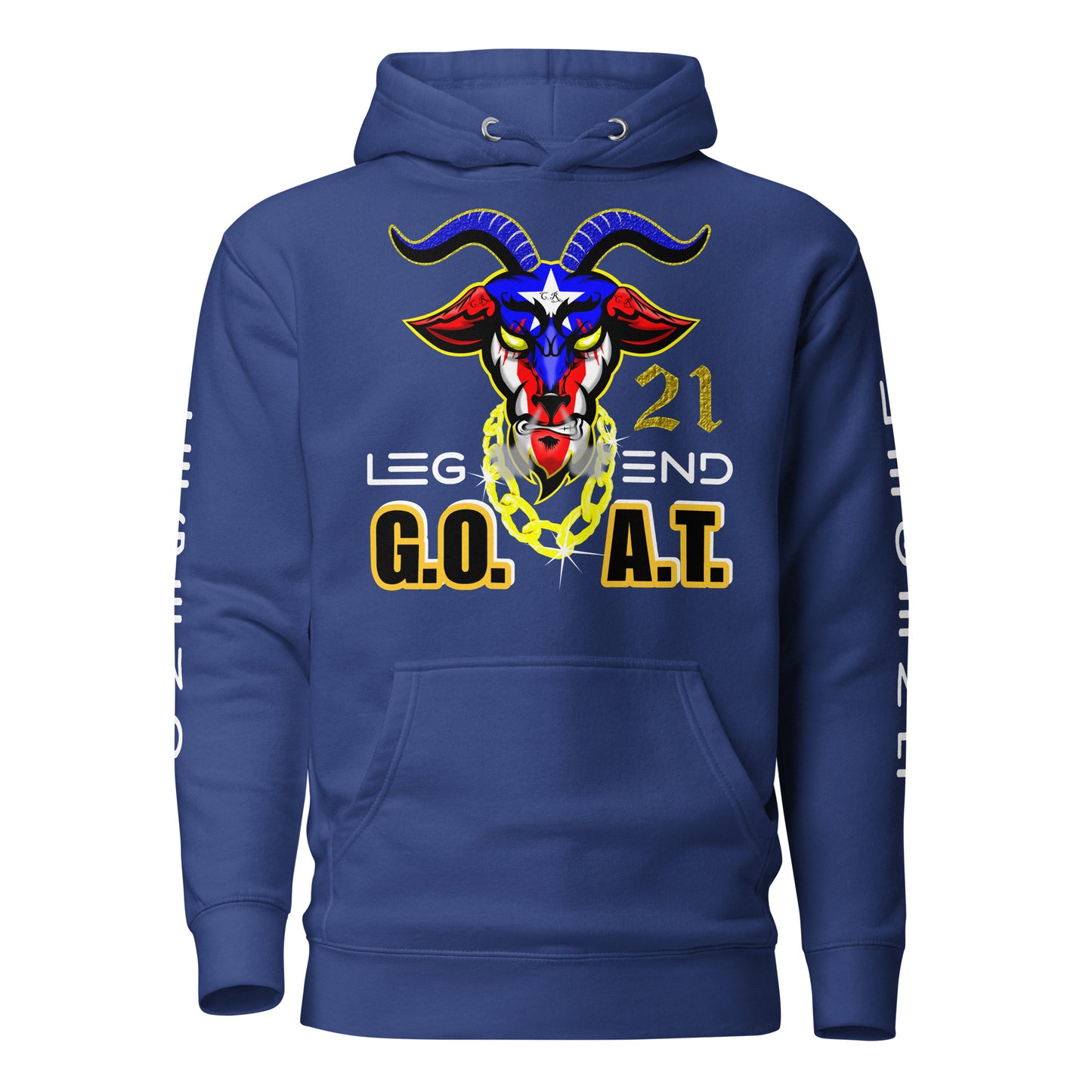 LEGEND THE GOAT '23 - EST. 21 (PREMIUM HOODIE)