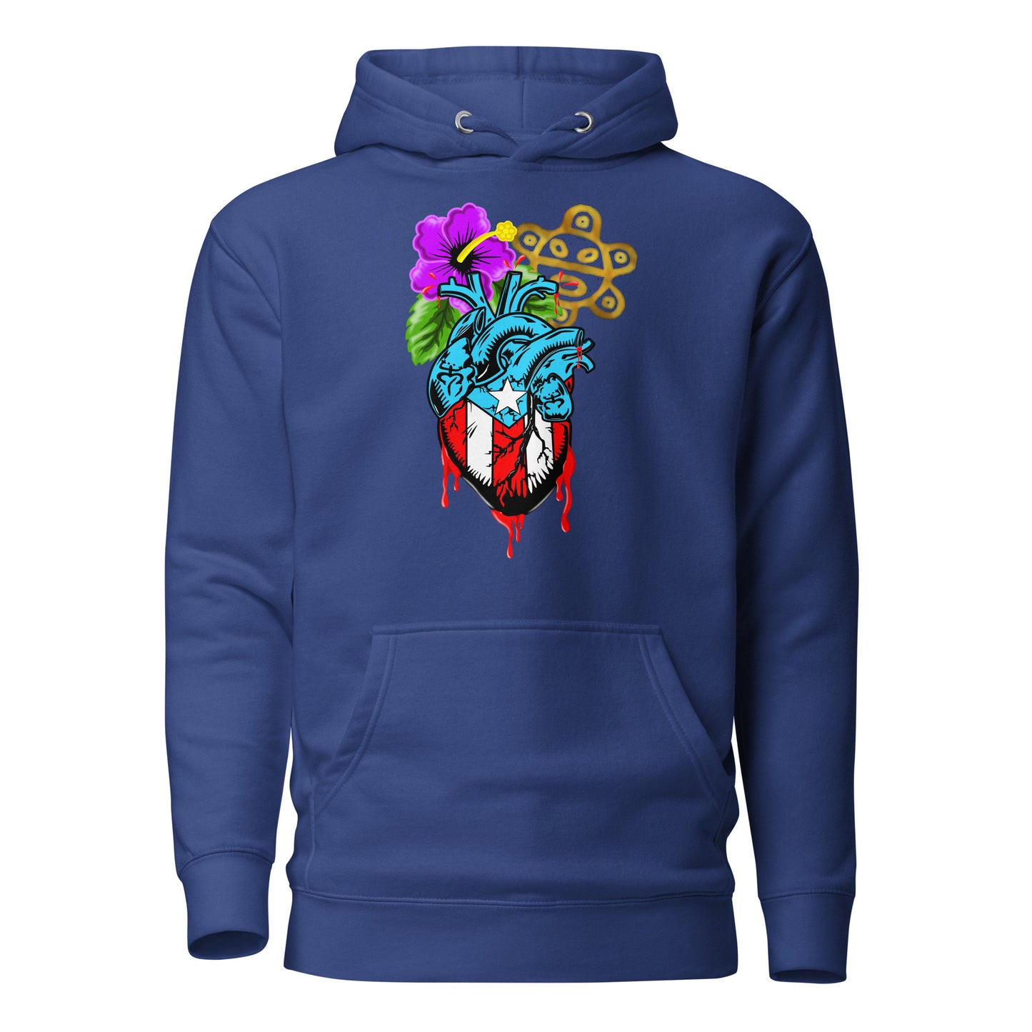 BORICUA DE CORAZON (PREMIUM HOODIE)