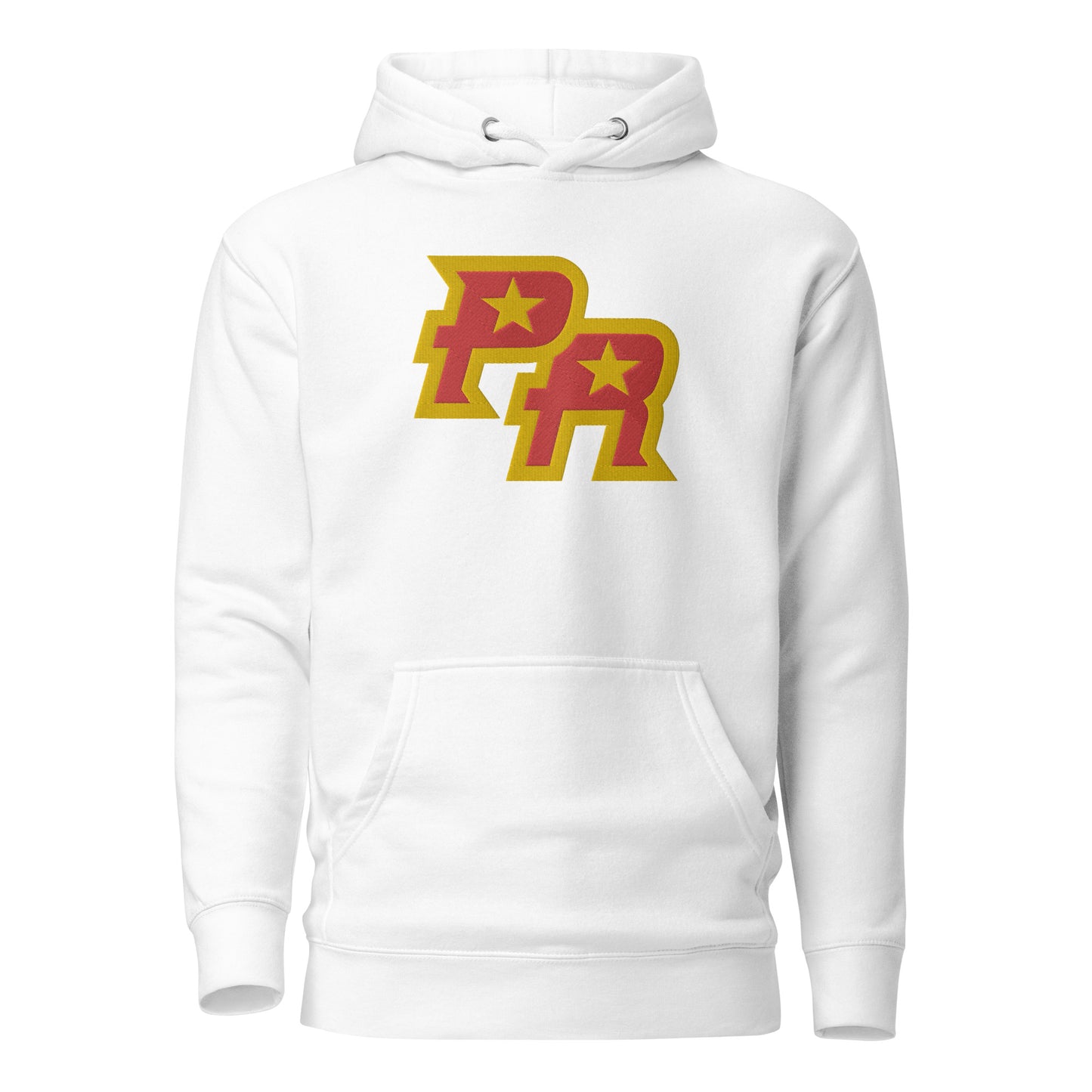 PR - RED & GLD/EMBROIDERY (PREMIUM HOODIE)