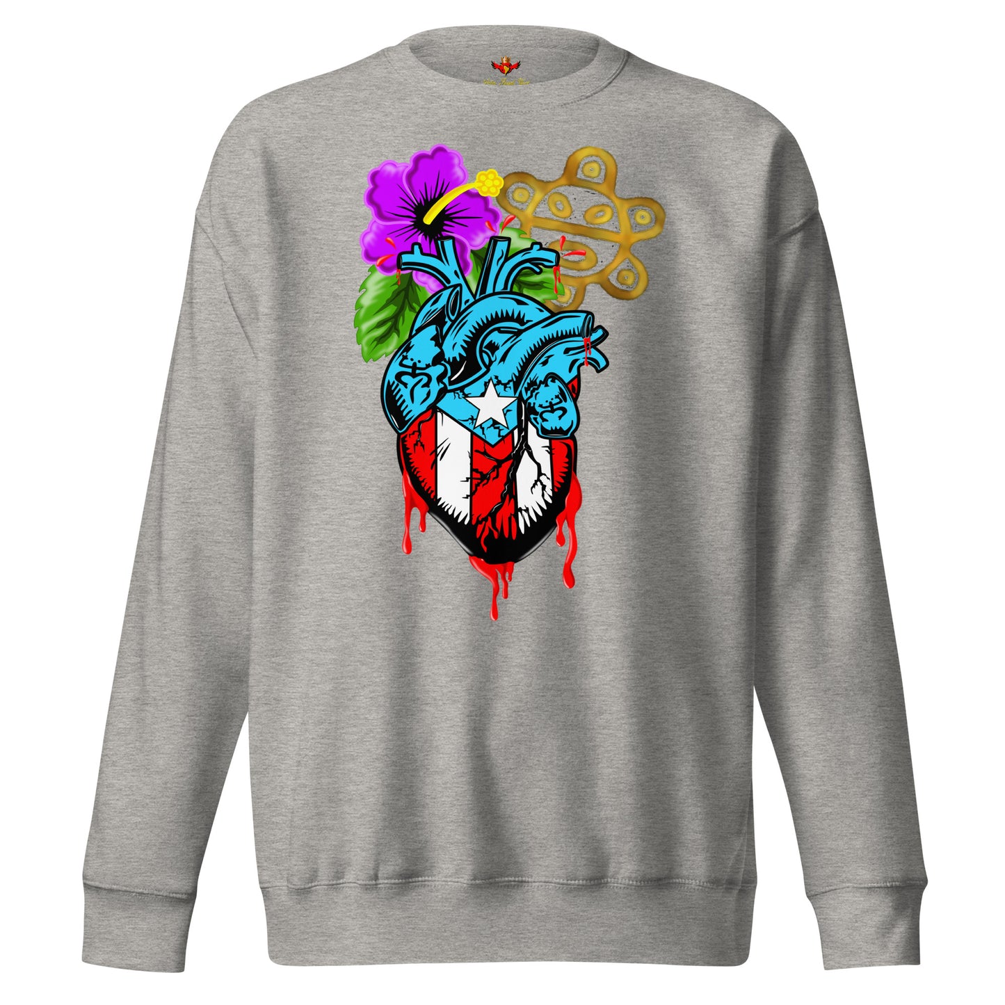 BORICUA DE CORAZON (Premium Sweatshirt)