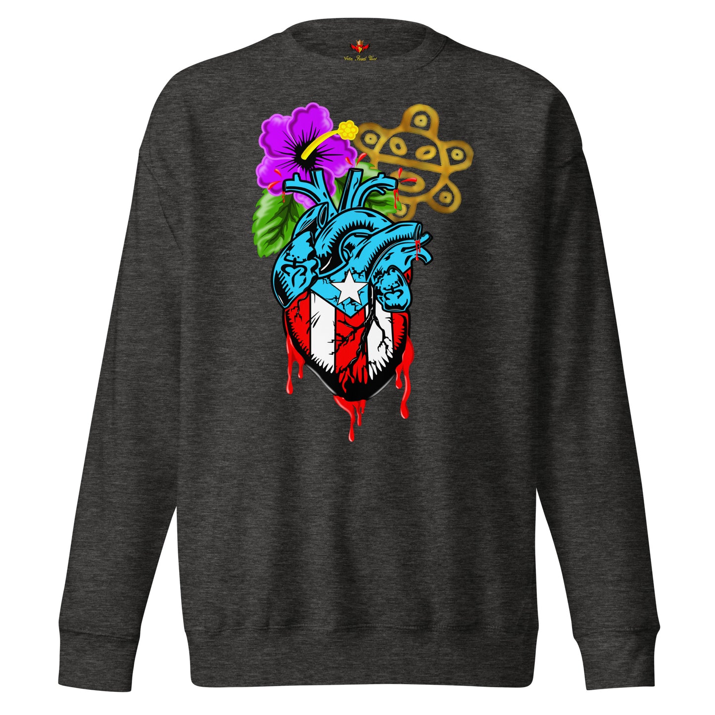 BORICUA DE CORAZON (Premium Sweatshirt)