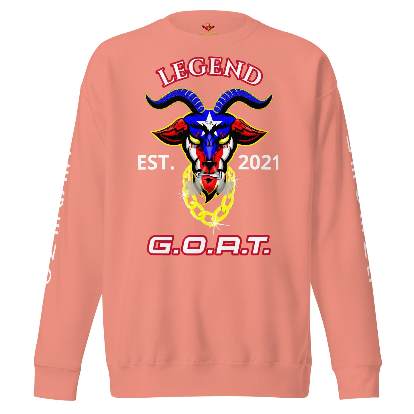 LEGEND THE GOAT '23 - EST. 21 (Premium Sweatshirt)