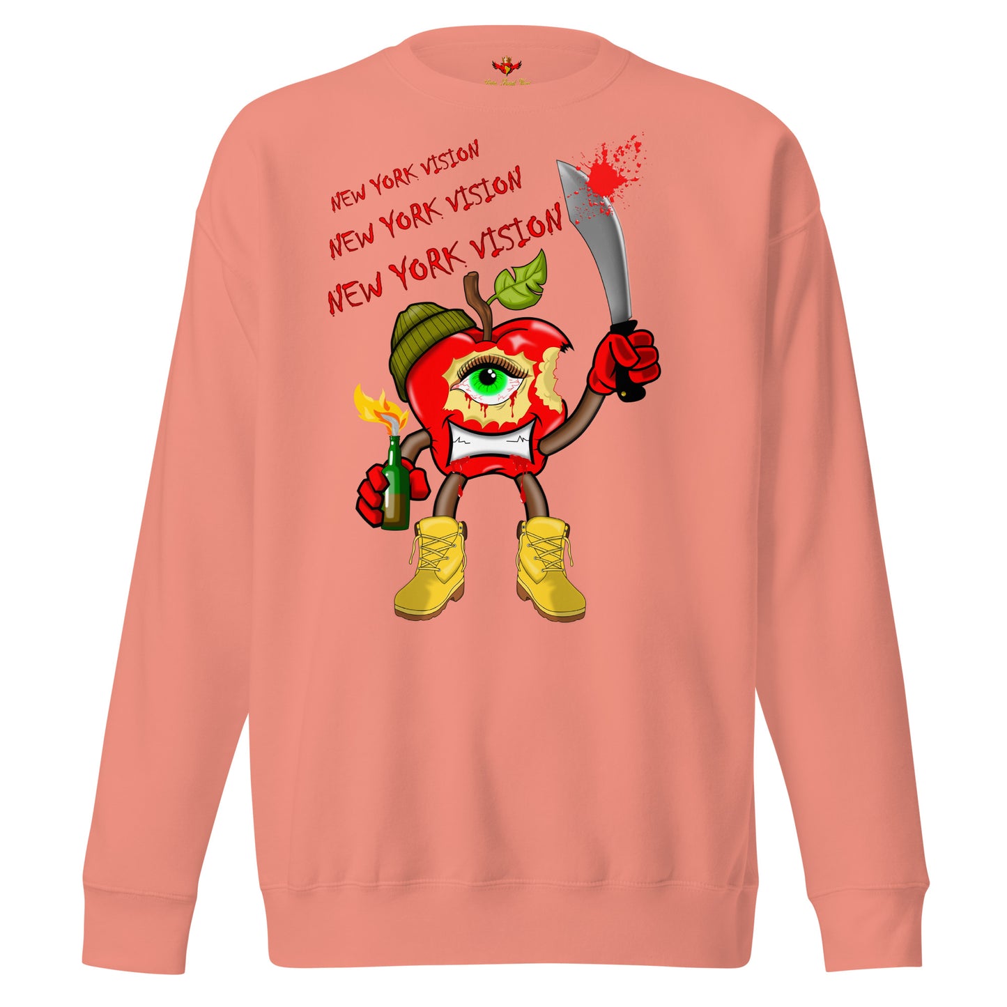NEW YORK VISION APPLE (Premium Sweatshirt)
