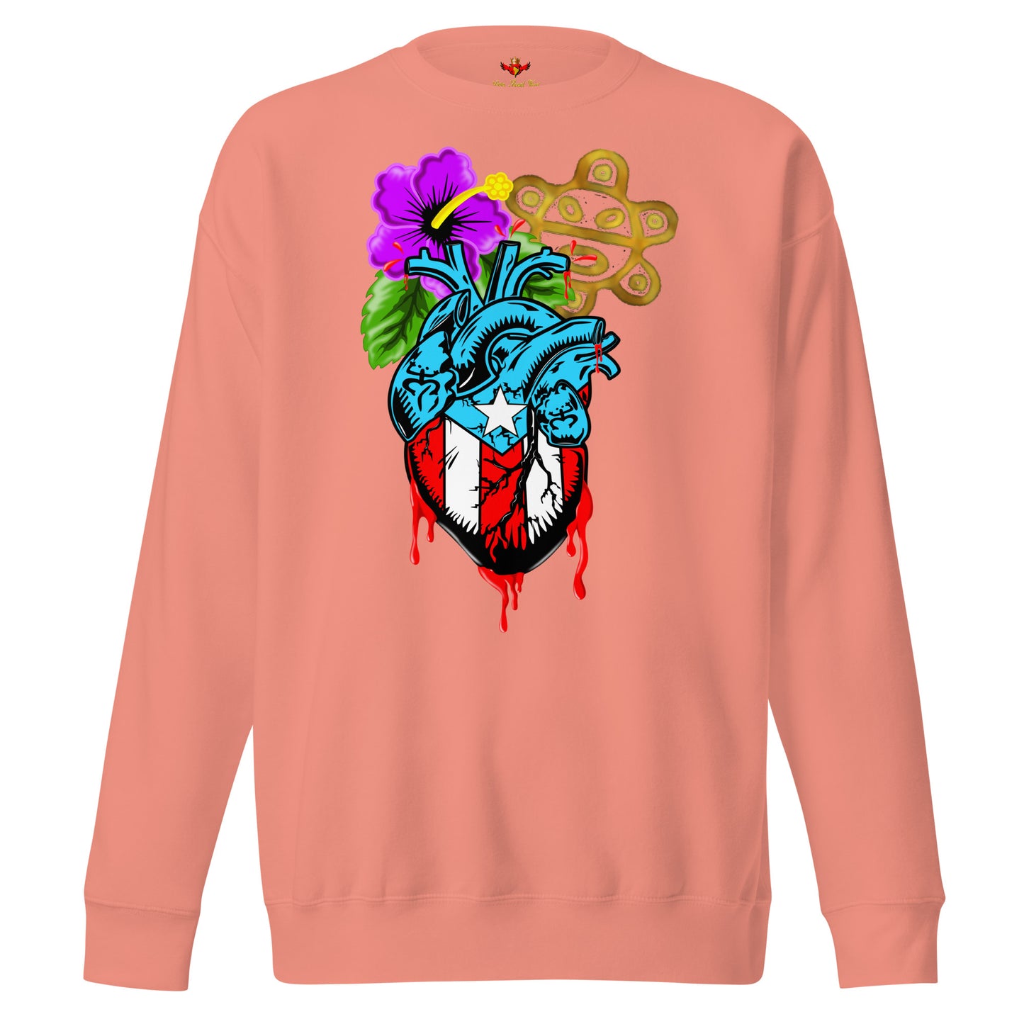 BORICUA DE CORAZON (Premium Sweatshirt)