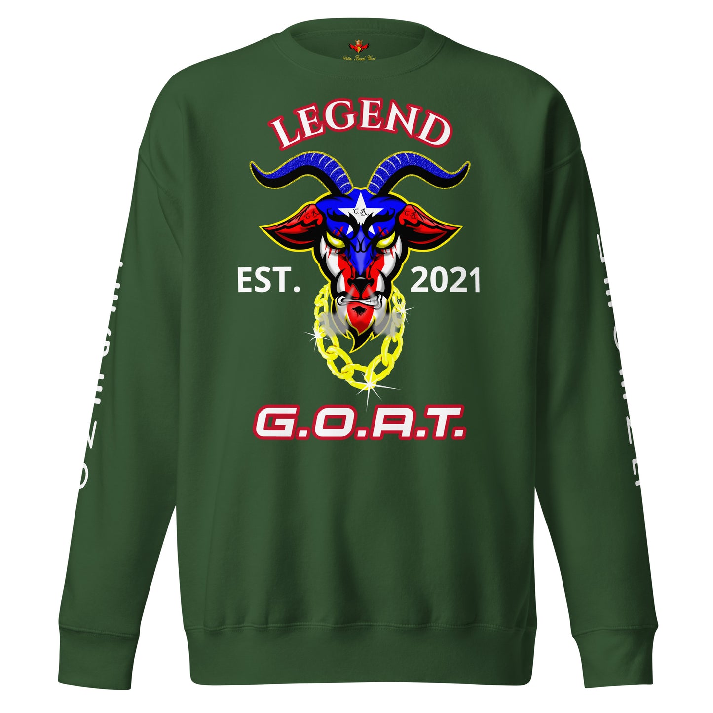 LEGEND THE GOAT '23 - EST. 21 (Premium Sweatshirt)