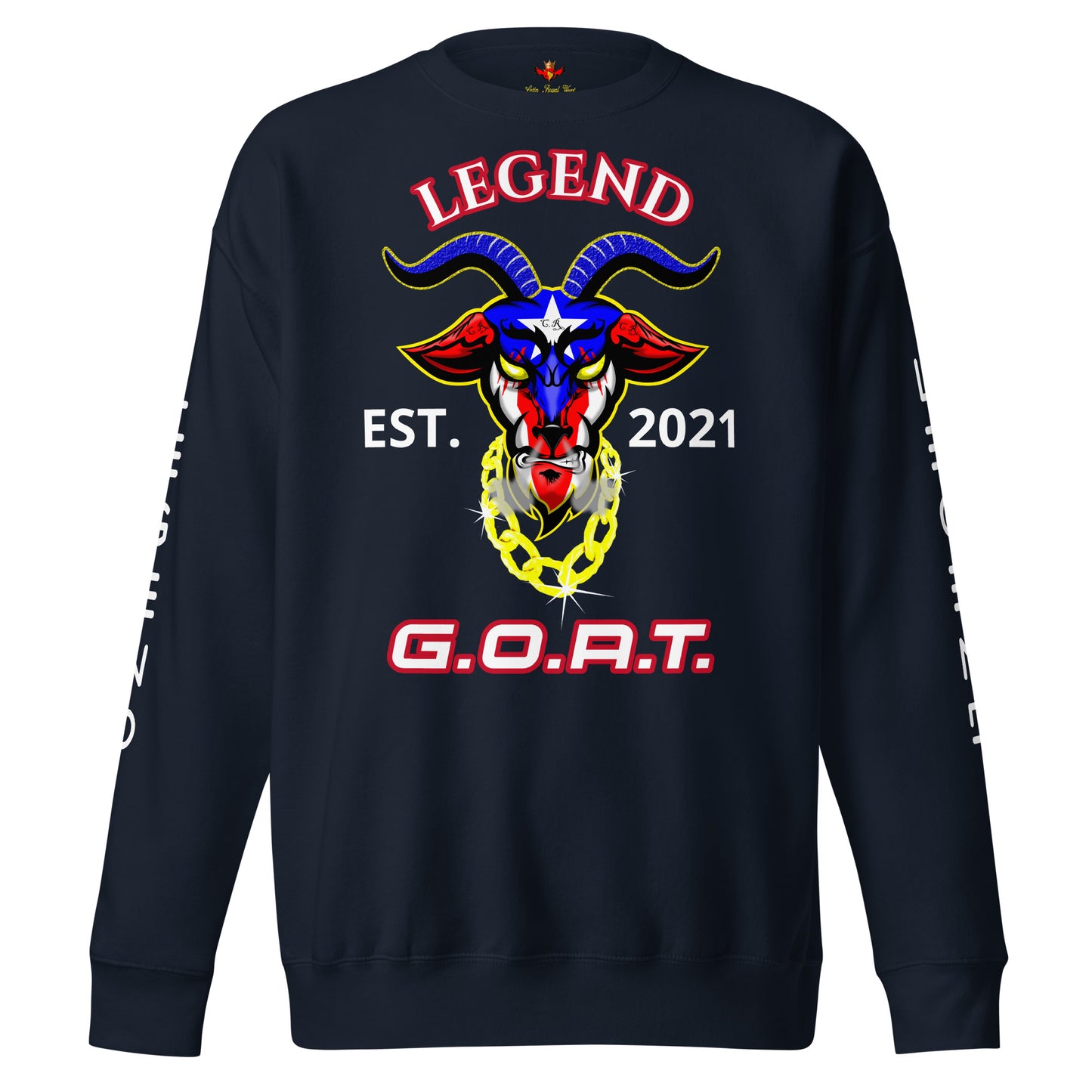 LEGEND THE GOAT '23 - EST. 21 (Premium Sweatshirt)