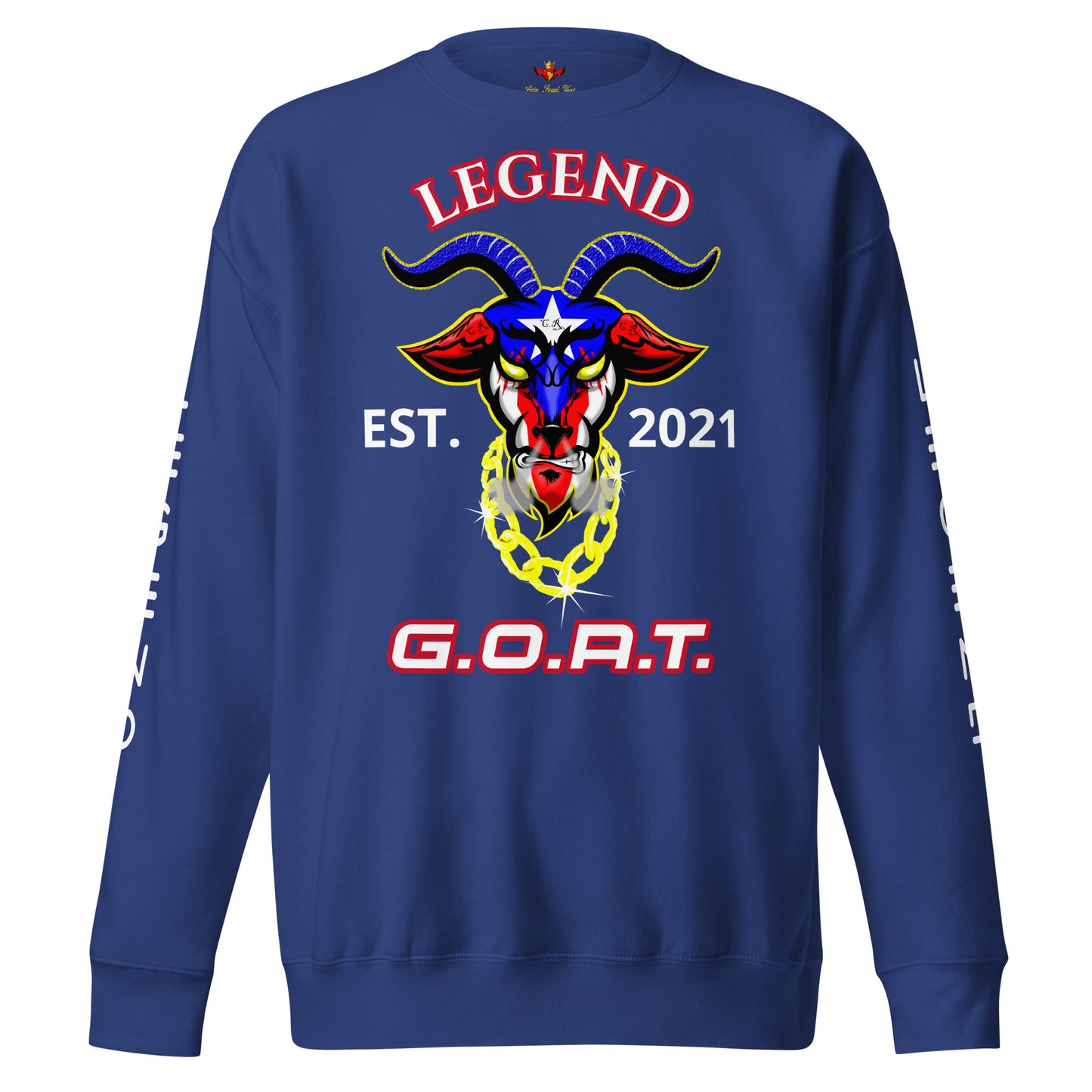 LEGEND THE GOAT '23 - EST. 21 (Premium Sweatshirt)