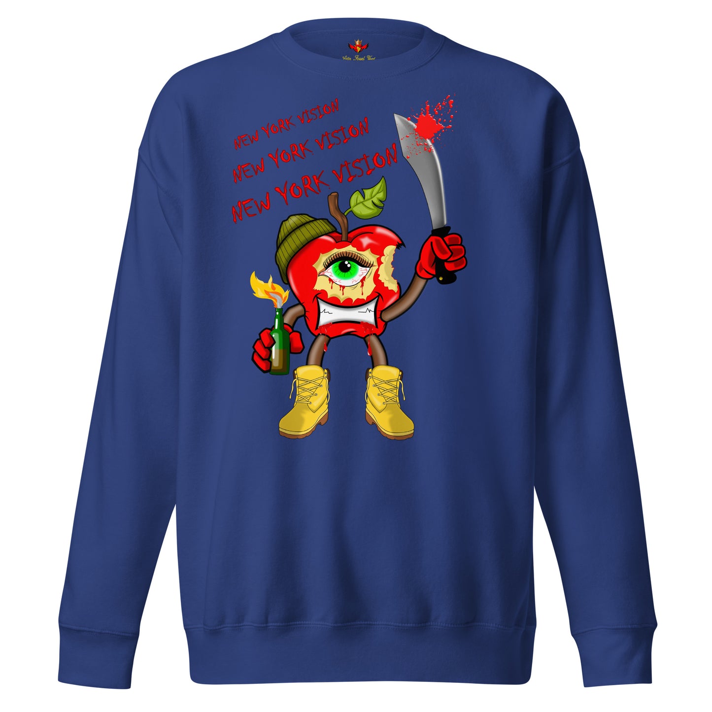 NEW YORK VISION APPLE (Premium Sweatshirt)