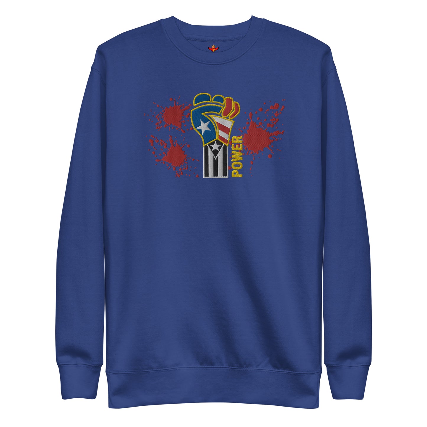 POWER RESISTANCE FIST - EMBROIDERY (Premium Sweatshirt)