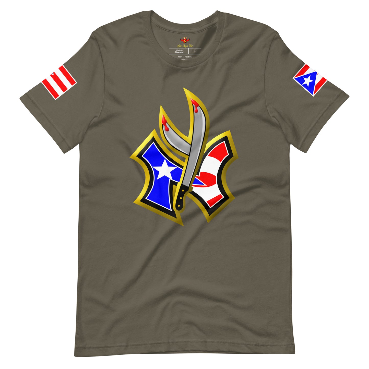 NU YO RICAN - GOLD (PREMIUM TEE)