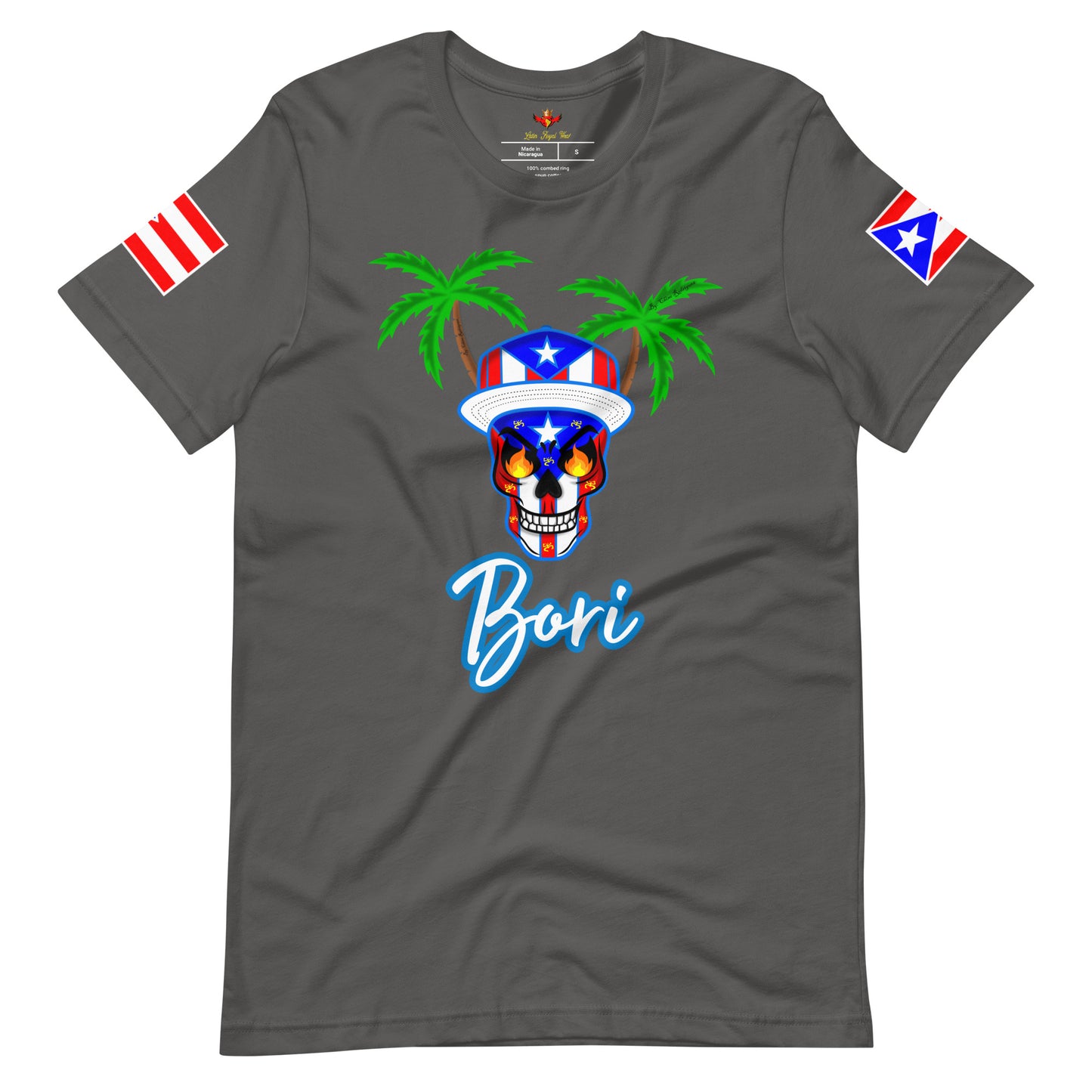 BORI SKULL '23 - Palm Trees (PREMIUM TEE)