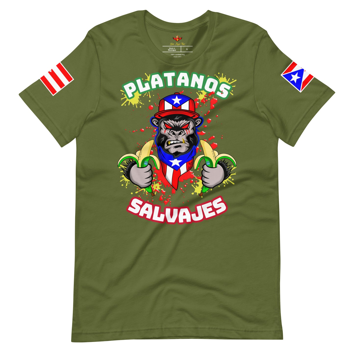 PLATANOS SALVAJES - SAVAGE GORILLAZ (PREMIUM TEE)