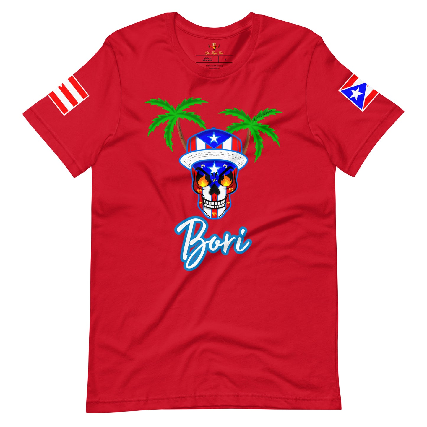 BORI SKULL '23 - Palm Trees (PREMIUM TEE)