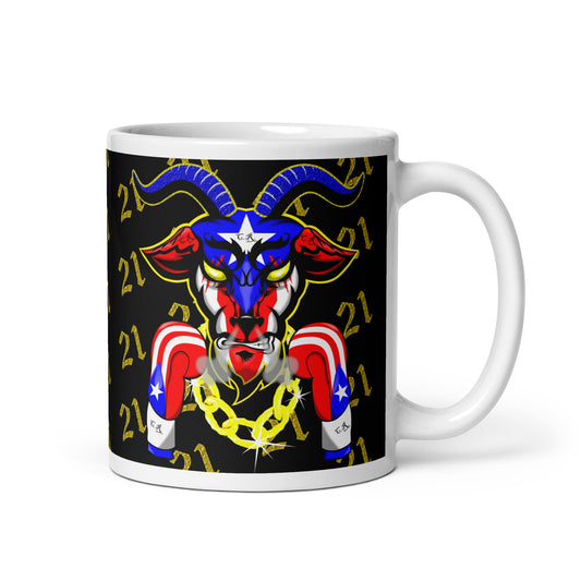 LEGEND THE GOAT/CAMPEON - EST.21  (COFFEE MUG)
