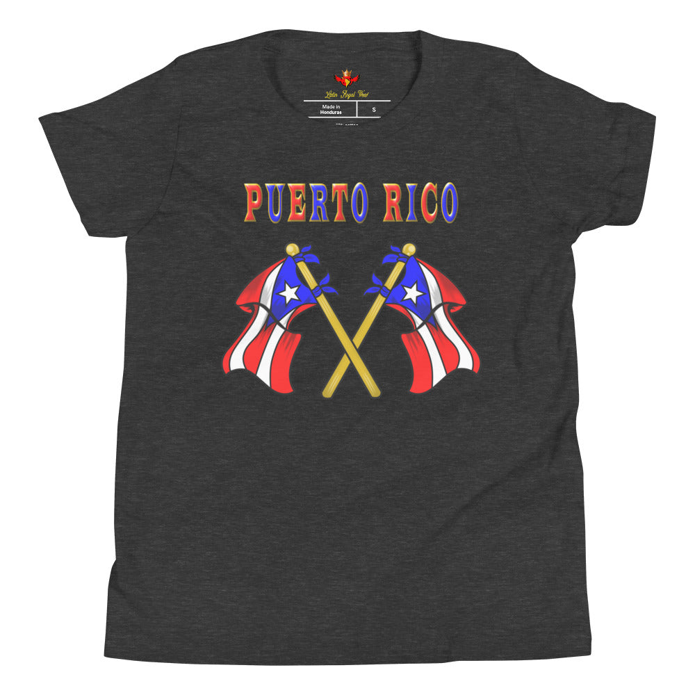 PR FLAGS UP (YOUTH PREMIUM TEE)