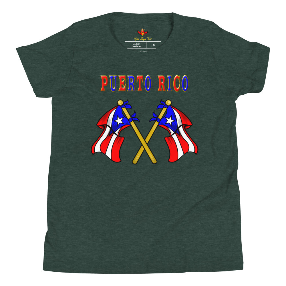PR FLAGS UP (YOUTH PREMIUM TEE)