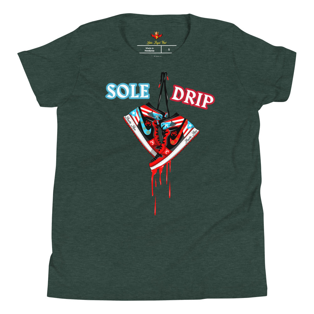 PR AIR JORDAN 1 - SOLE DRIP (YOUTH PREMIUM TEE)