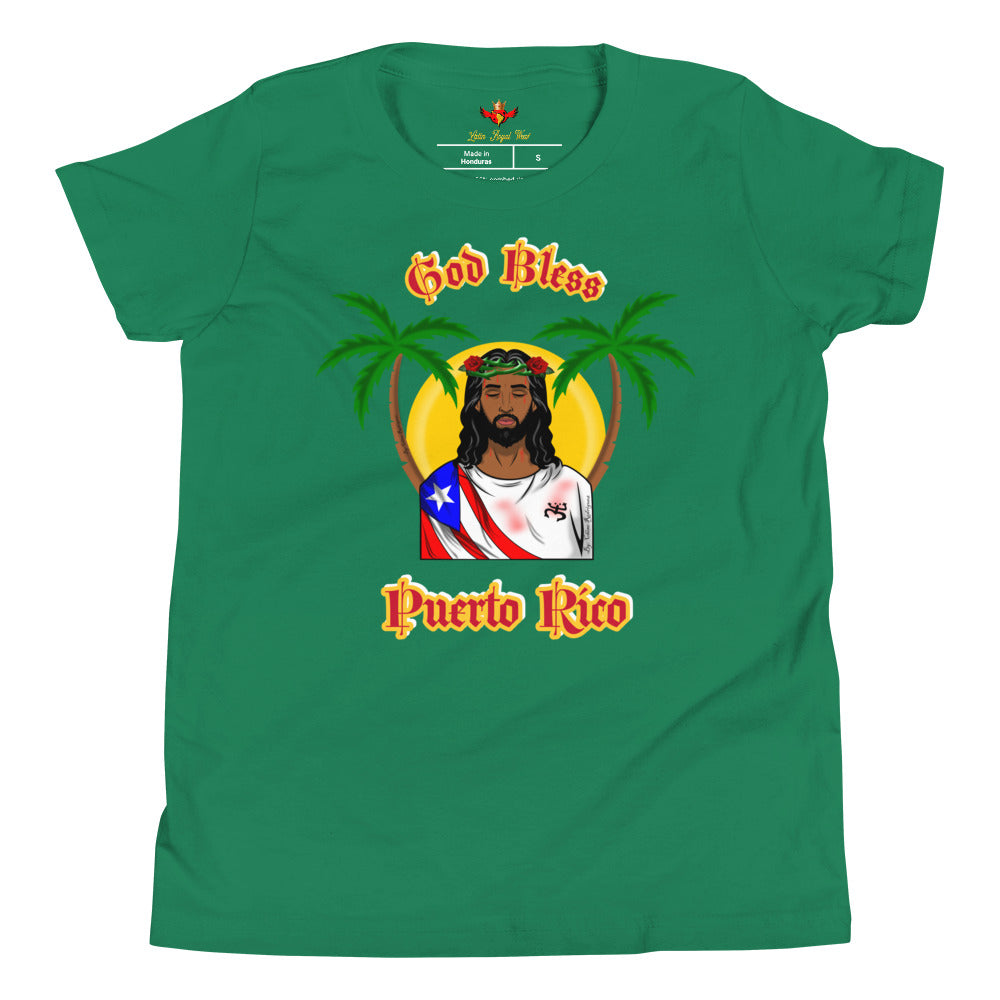 JESUS '23 - GOD BLESS PR (YOUTH PREMIUM TEE)