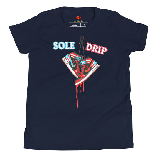 PR AIR JORDAN 1 - SOLE DRIP (YOUTH PREMIUM TEE)