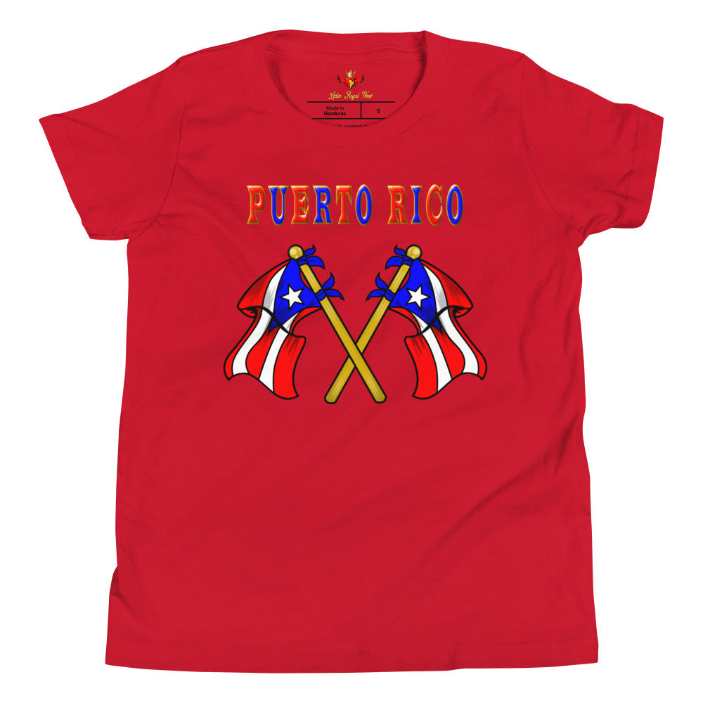 PR FLAGS UP (YOUTH PREMIUM TEE)