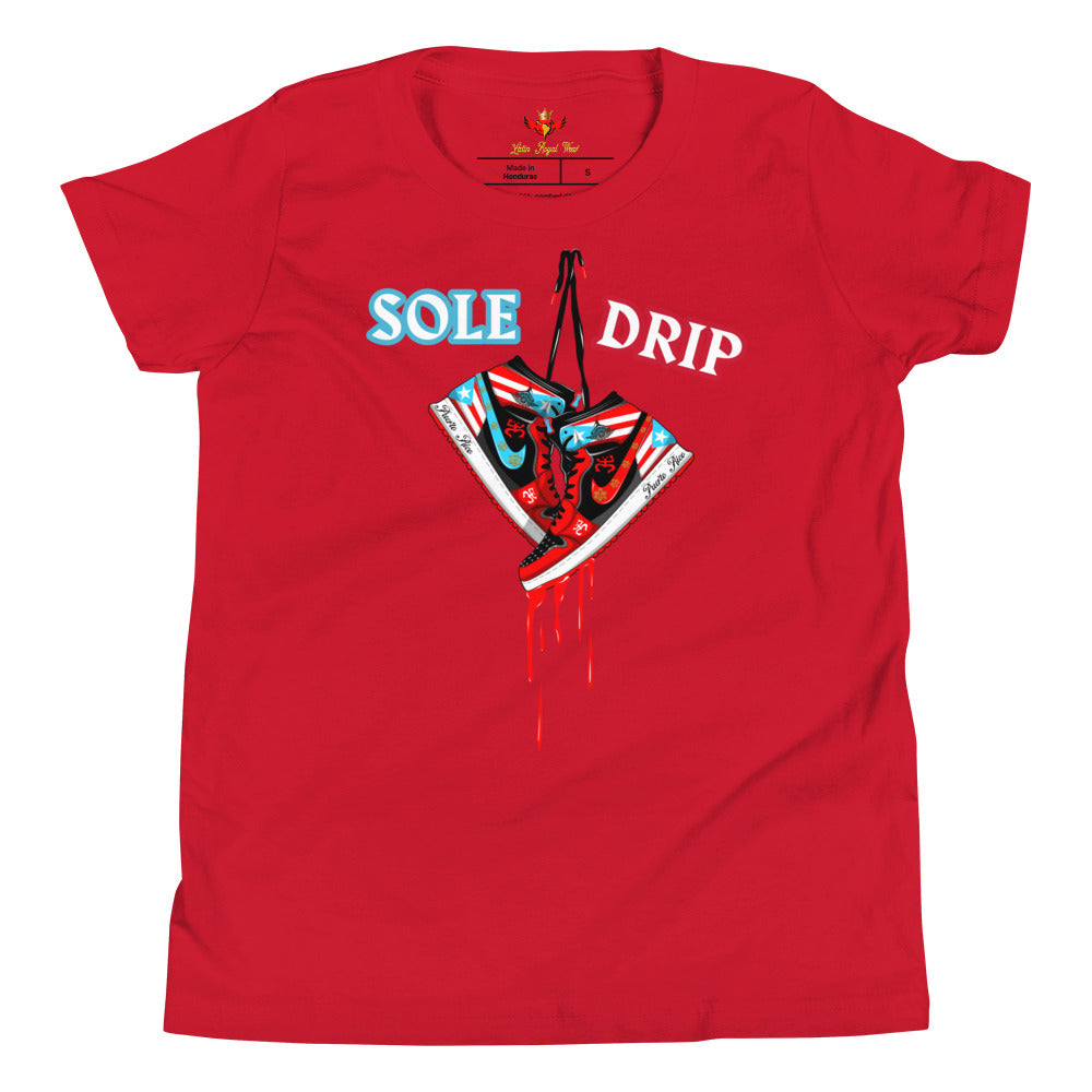 PR AIR JORDAN 1 - SOLE DRIP (YOUTH PREMIUM TEE)
