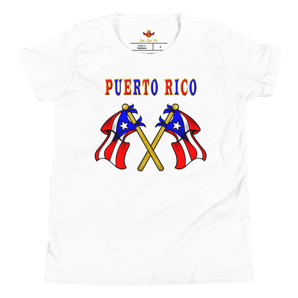 PR FLAGS UP (YOUTH PREMIUM TEE)