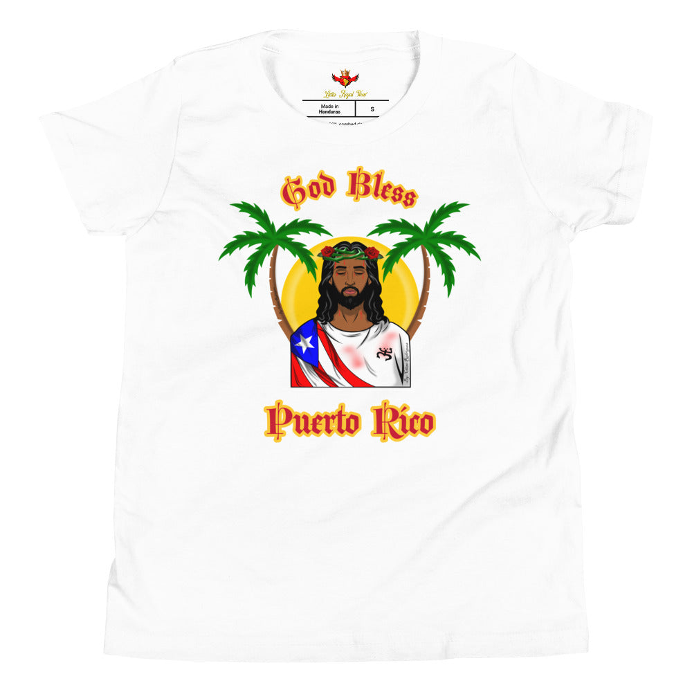 JESUS '23 - GOD BLESS PR (YOUTH PREMIUM TEE)