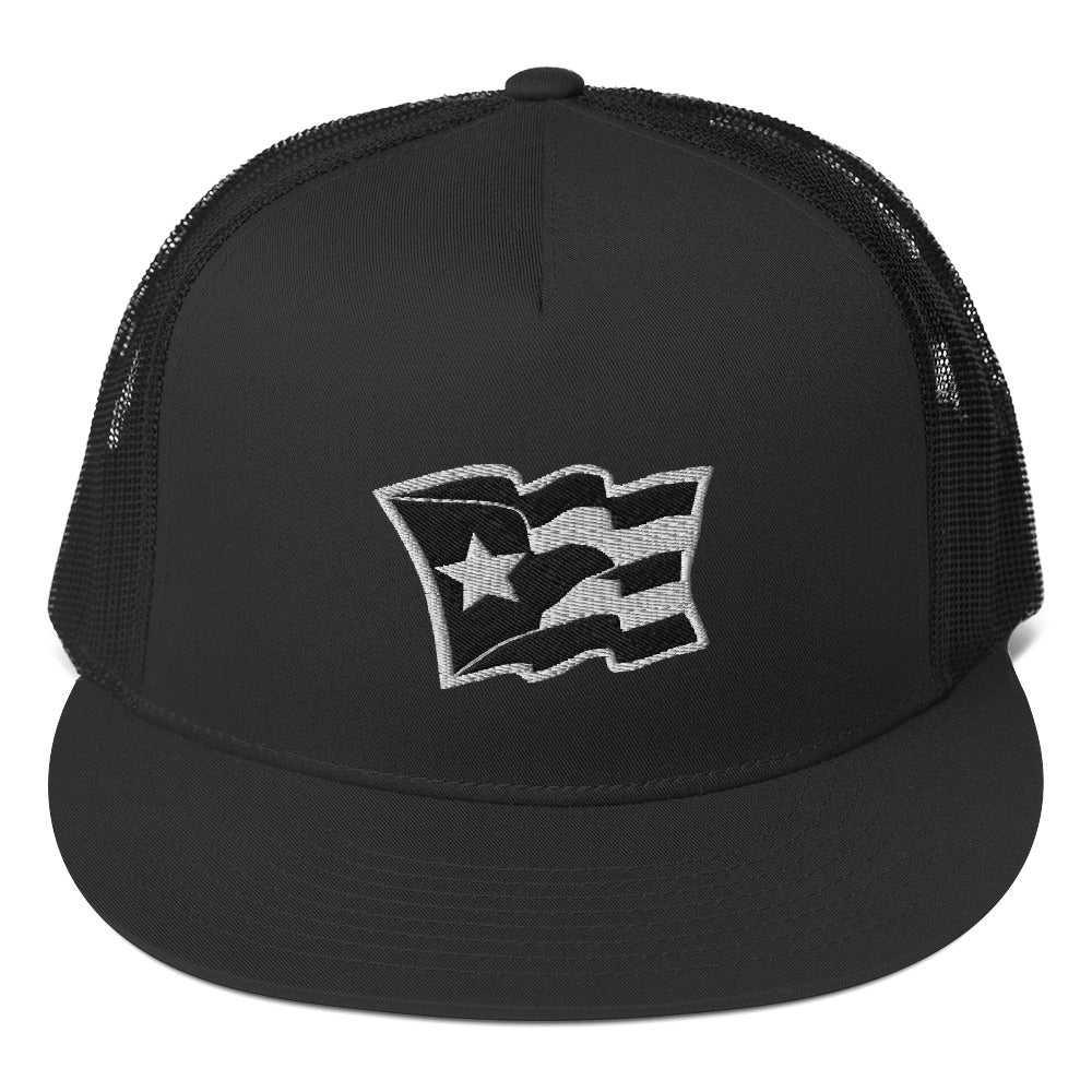 PR RESISTANCE FLAG -Trucker Cap