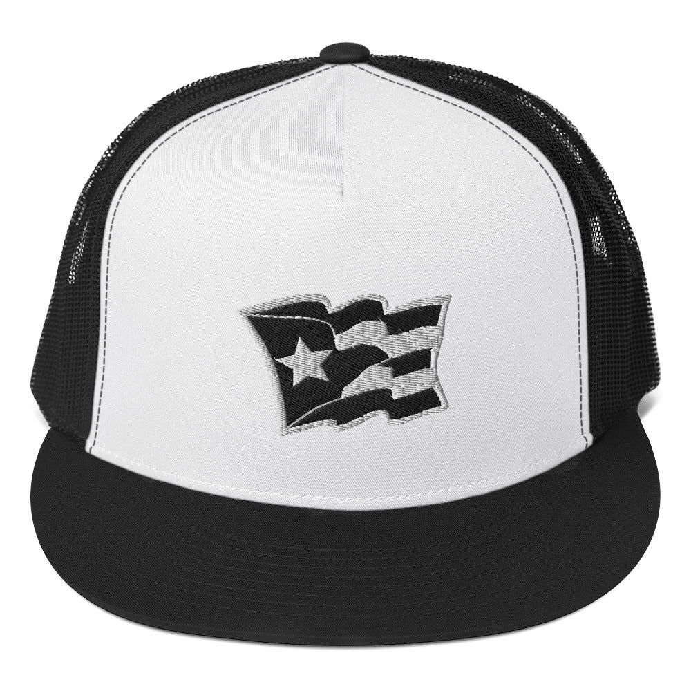 PR RESISTANCE FLAG -Trucker Cap