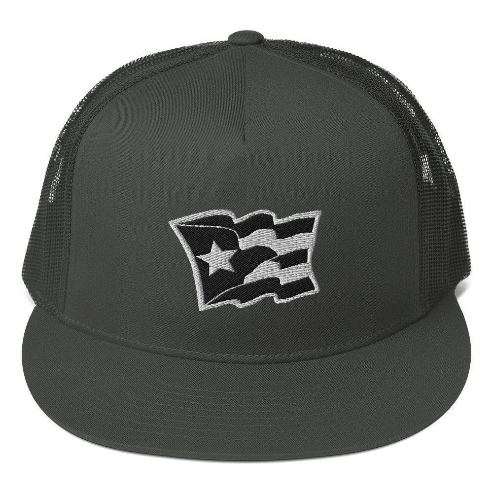 PR RESISTANCE FLAG -Trucker Cap