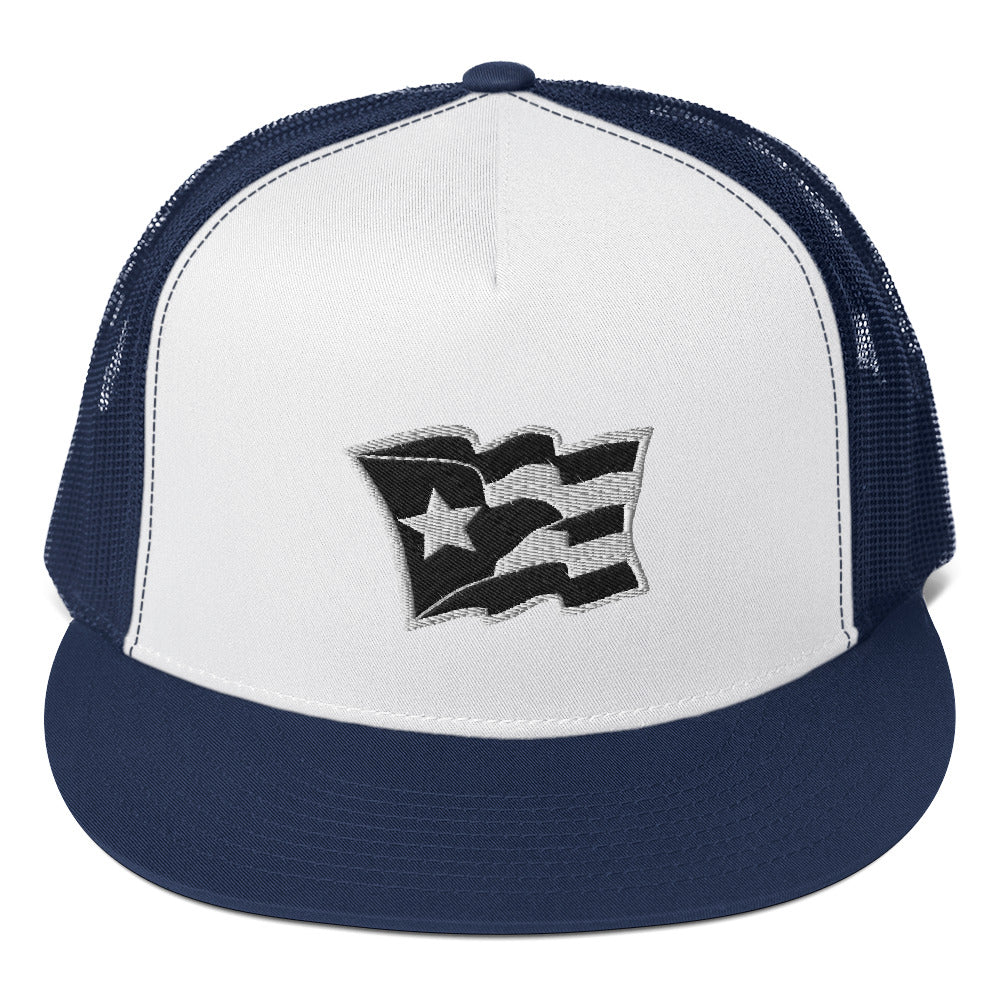 PR RESISTANCE FLAG -Trucker Cap