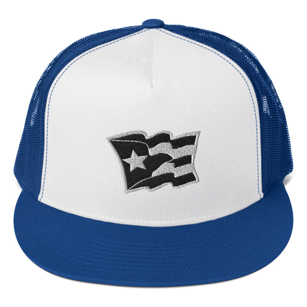 PR RESISTANCE FLAG -Trucker Cap